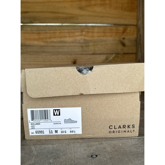 [26165991] MENS CLARKS Original WALLABEE Size‎ 11M Made In Portugal Excellent - Picture 14 of 16